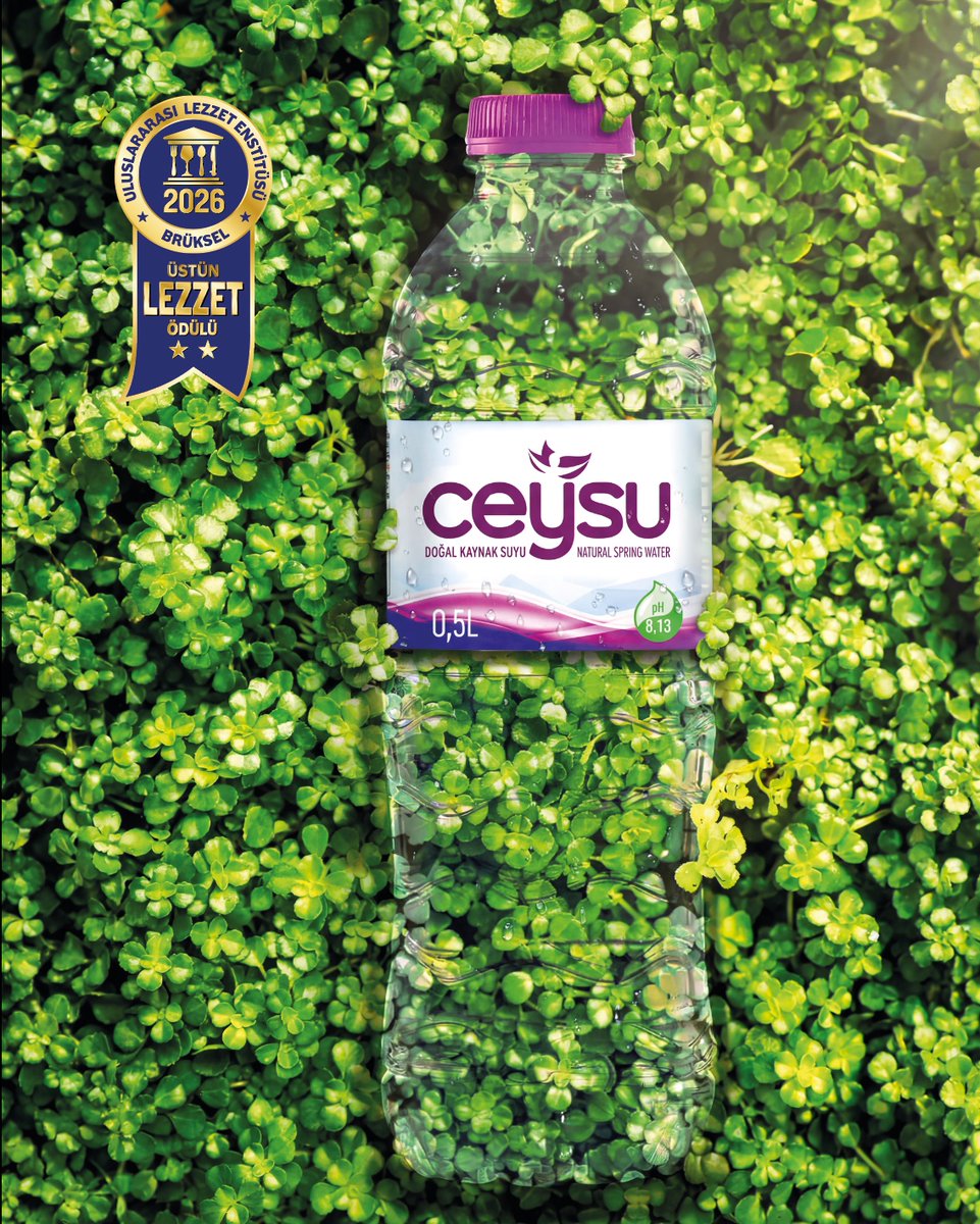 Geri dönüştürülmüş PET (rPET) şişe ♻️
Uluslararası tescilli lezzet 🏆
Ceysu’nun doğal kaynak suyunun lezzeti, 2026 Üstün Lezzet Ödülü ile yeniden taçlandırıldı.
Sürdürülebilirlik ve kalite bir arada.
#Ceysu #ÜstünLezzet #rPET #Sürdürülebilirlik #DoğalKaynakSuyu