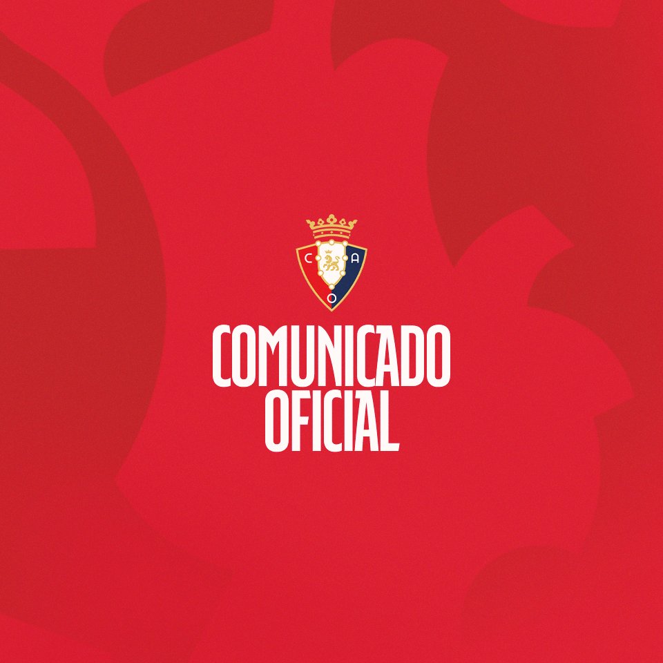 COMUNICADO OFICIAL

osasuna.es/comunicado-ofi…
