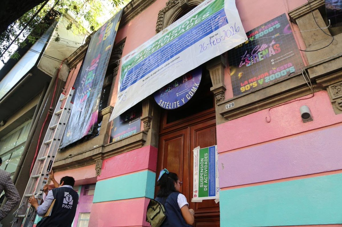 PAOTmx's tweet image. 🏛️ En una acción más para defender nuestro patrimonio, colocamos Sellos de Suspensión de Actividades en un inmueble ubicado en calle Monterrey, col. Roma Norte, catalogado por #INBAL y situado en #ACP, tras corroborar trabajos en su interior sin los permisos correspondientes.