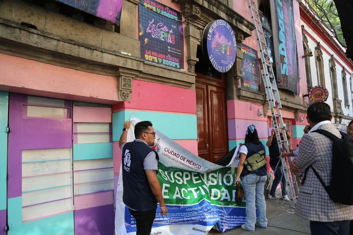 PAOTmx's tweet image. 🏛️ En una acción más para defender nuestro patrimonio, colocamos Sellos de Suspensión de Actividades en un inmueble ubicado en calle Monterrey, col. Roma Norte, catalogado por #INBAL y situado en #ACP, tras corroborar trabajos en su interior sin los permisos correspondientes.