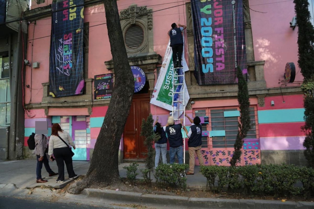 PAOTmx's tweet image. 🏛️ En una acción más para defender nuestro patrimonio, colocamos Sellos de Suspensión de Actividades en un inmueble ubicado en calle Monterrey, col. Roma Norte, catalogado por #INBAL y situado en #ACP, tras corroborar trabajos en su interior sin los permisos correspondientes.