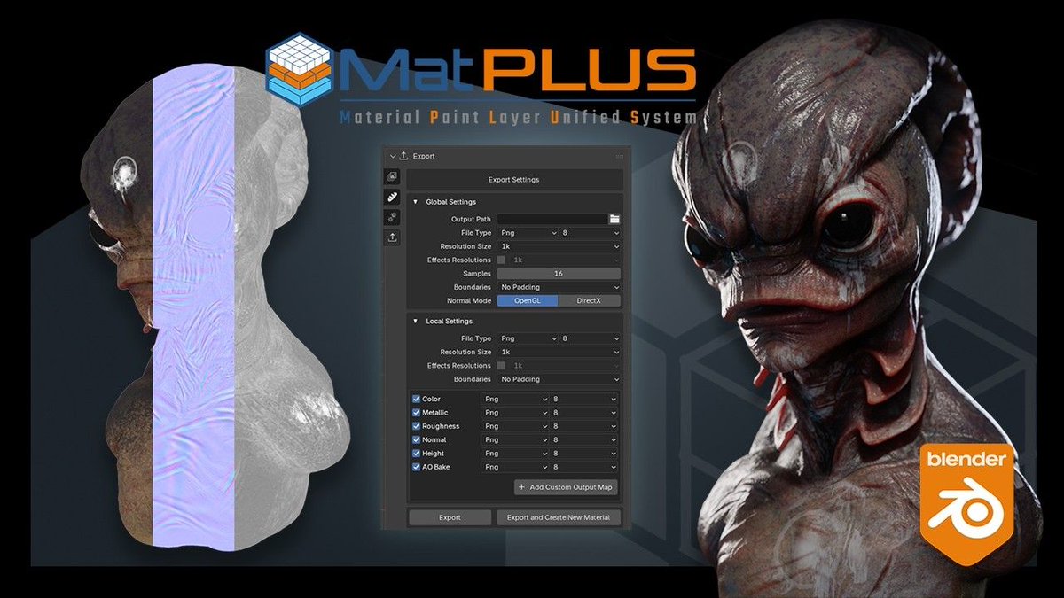 New tutrial! 
Watch here:
youtu.be/f4l87XgoS6o
Exporting textures and testing them in Marmoset Toolbag — making sure your maps, shading and final presentation are production-ready.

Clean export.
Accurate results.

#Blender3D #MarmosetToolbag #Texturing #GameArt #b3d