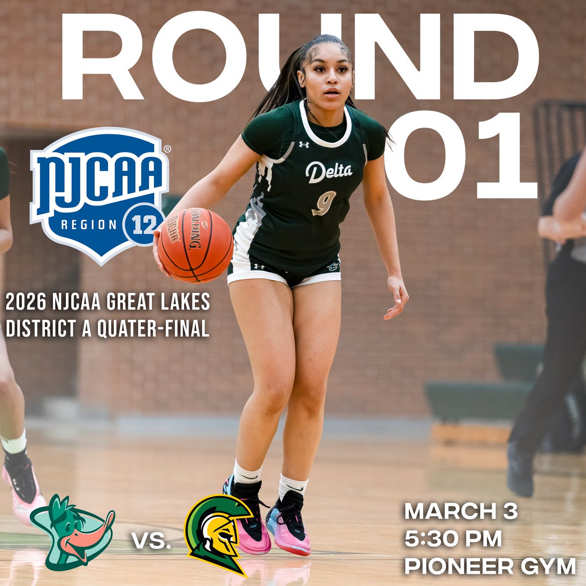 Delta College Athletics tweet media