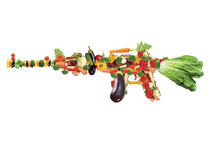 Openthemag's tweet image. #Vegetarian Logic: Humans don’t become violent by eating meat - The proven benefits of non-vegetarian food, like being the best source of protein that a carbohydrate addicted nation desperately needs, are something far from consideration because the only thing that matters is