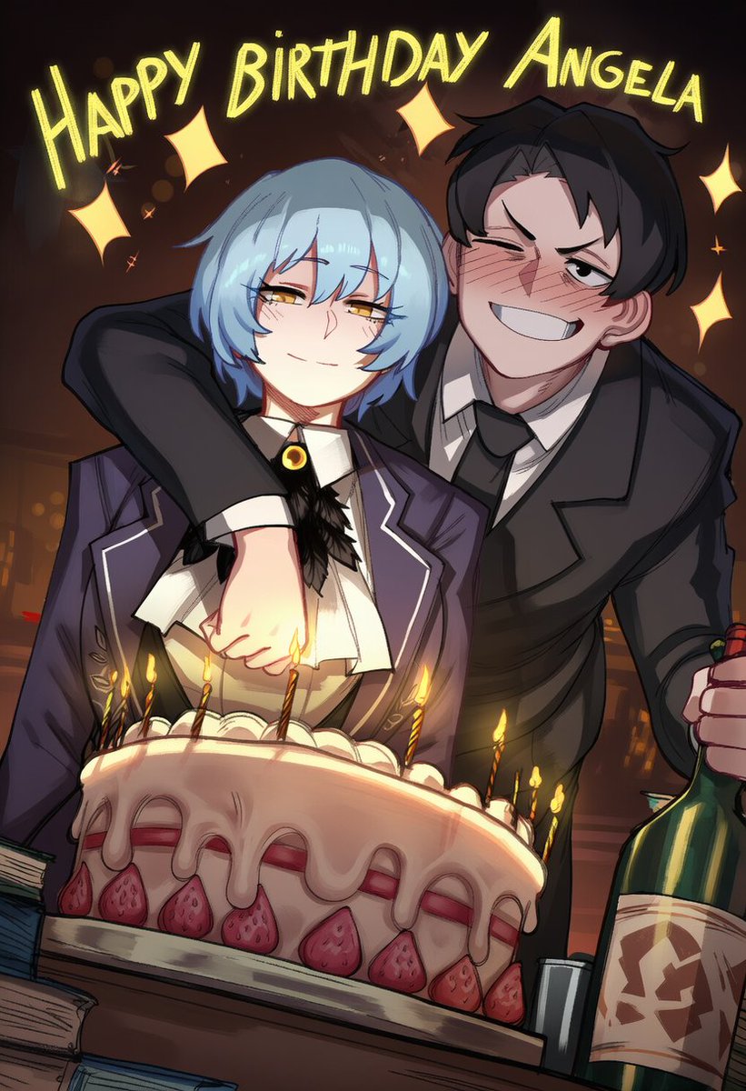 BongBongPM's tweet photo. Angela [Lobotomy Corporation / Library of Ruina] 

Happy Birthday to my lovely wife and the character who got me into this games ✨ https://t.co/FDtliXqeGK