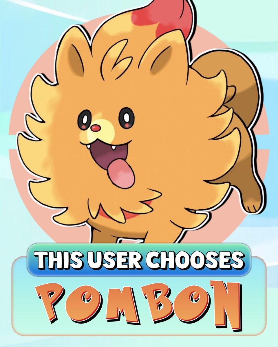 Repost this if you will choose Pombom as a starter in #PokemonWindsWaves 🔥