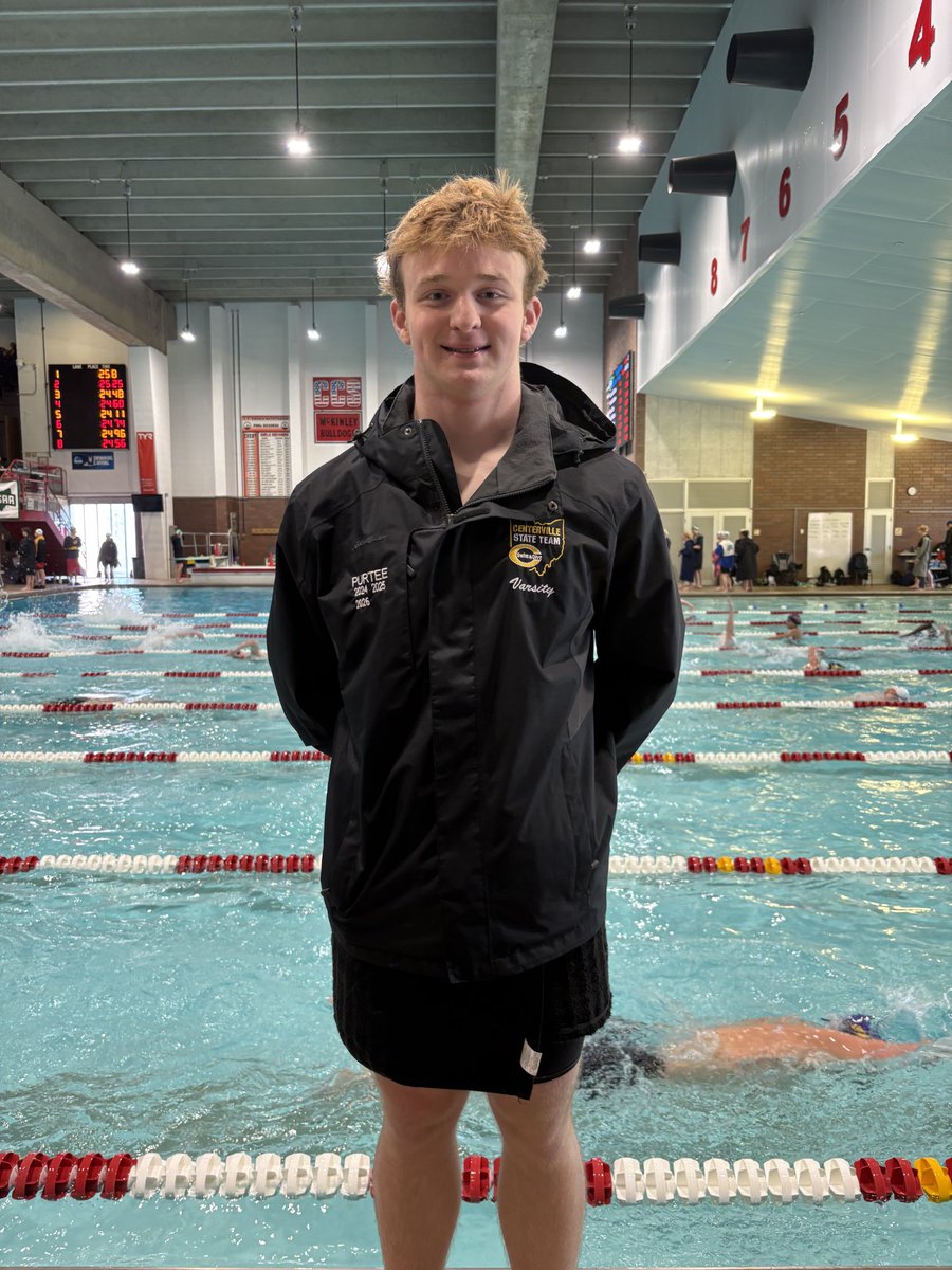 swim_dive_elks's tweet photo. State Finals Qualifier!
Caleb Purtee heads back to finals tomorrow seeded 4th in the 100 Back (49.59) and 9th in the 100 Free (46.10)!
#chsswimanddive #epnd https://t.co/PibMMwRHkJ