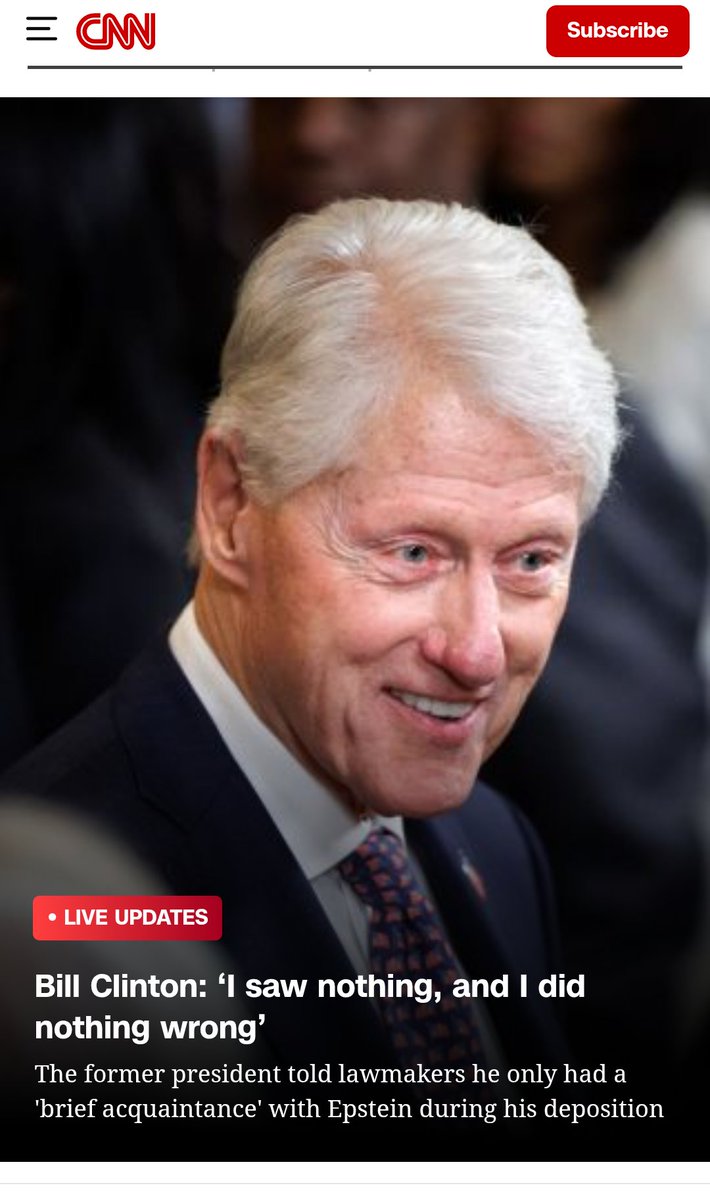 چه پسر خوبی نه چیزی دید نه شیطونی کرده.
اپستین موفق نشد بیل را اغفال کند!