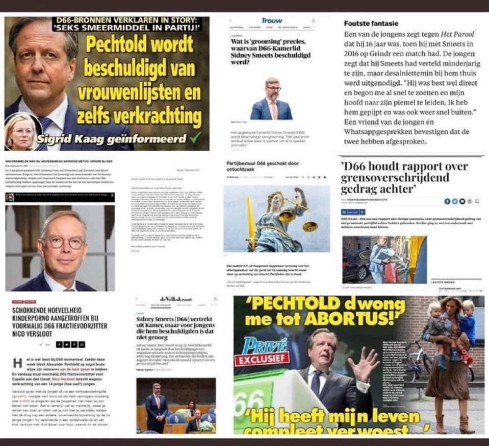 Dit is wereldnieuws aan het worden en maakt Nederland en D66 in één klap het debielste jongetje van de klas.
Vijlbrief moet vertrekken,dit kan niet.
We zijn tegen vrouwen ongelijkheid aan het vechten,alleen bij D66 kennen we de misstanden met vrouwen/kinderen inmiddels wel!