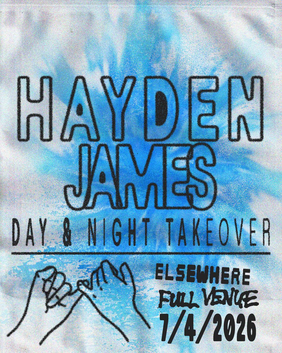 Hayden James tweet media