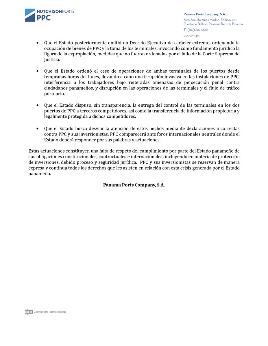 Hutchison Ports PPC tweet media