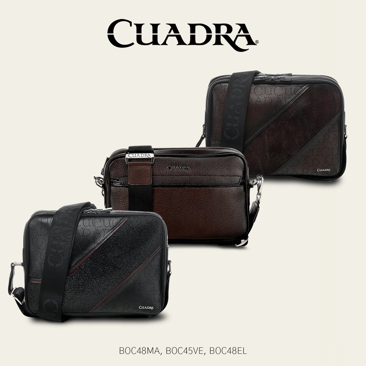 Mismo estilo, diferentes pieles. Un complemento para cada estilo de persona.
¿Cuál es tu favorito?