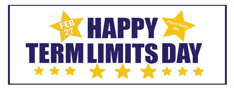 USTermLimits's tweet image. 75 years ago, America took an important step toward limiting political power. Today, we can help take the next one. TERM LIMIT CONGRESS! Like and share. Even share your own posts for Term Limits Day using #TermLimitsDay