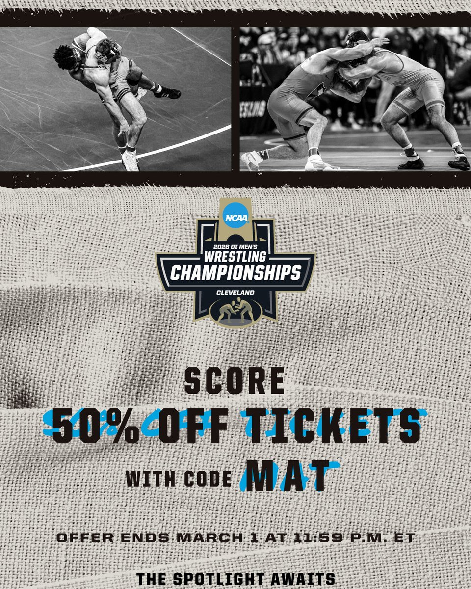 NCAA Men's Wrestling tweet media