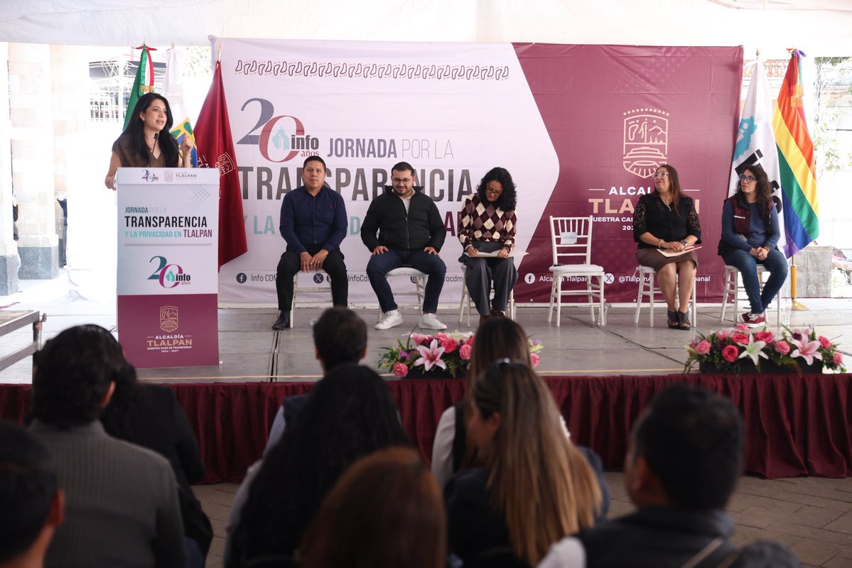 Arrancamos con la Jornada por la Transparencia y la Privacidad en <a href="/TlalpanAl/">Alcaldía Tlalpan</a>. 

Para el <a href="/InfoCdMex/">INFO CDMX</a> es importante salir al territorio y acercar a más personas los derechos que tutelamos.

¡Gracias Alcaldesa <a href="/Gabyosoriohdz/">Gaby Osorio</a> por recibirnos una vez más!
