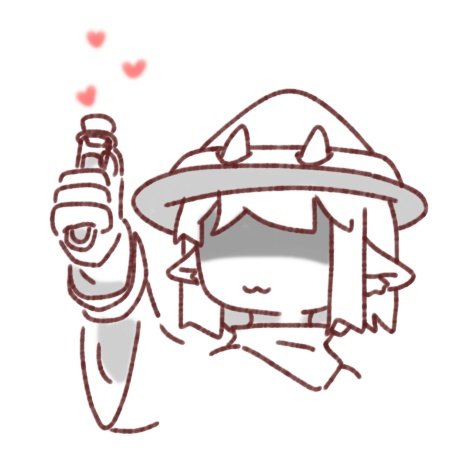 这是等下要用到的妙妙小魔药～❤️

刷到了很好玩的画风，摸了🎨