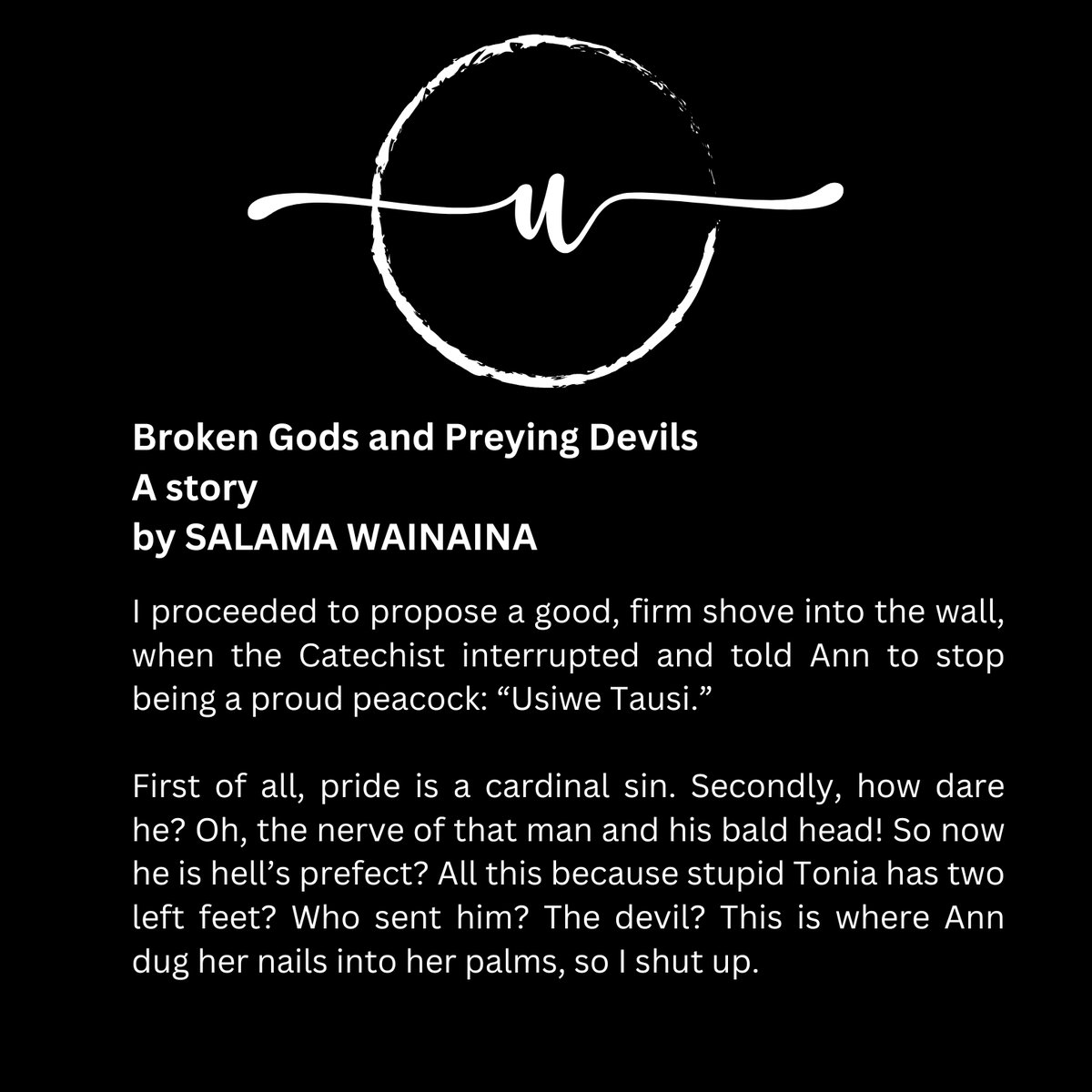 Ubwali Literary Magazine tweet media