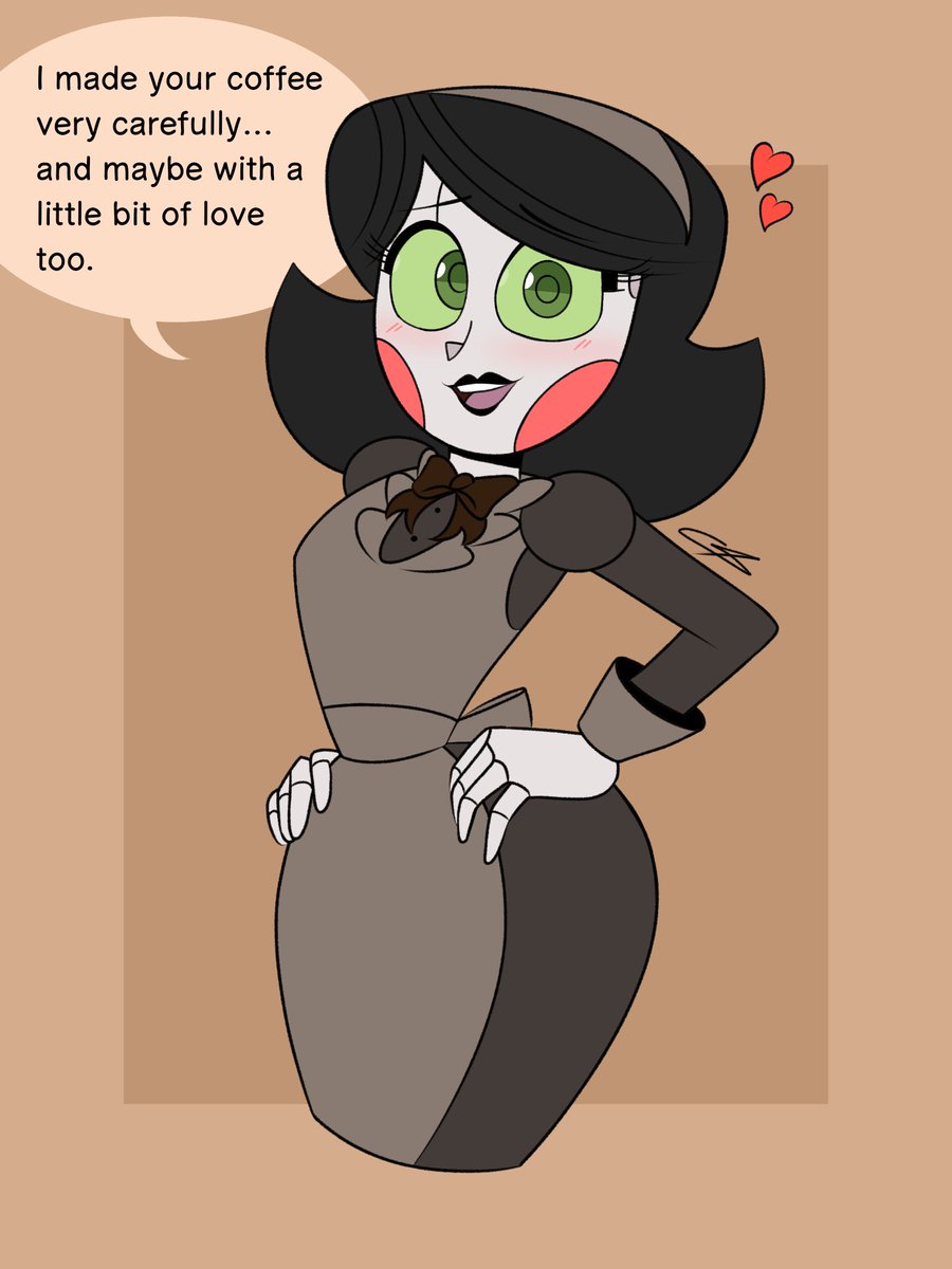 Keila made coffee for you. ☕💕
#emmytherobot #nandroid