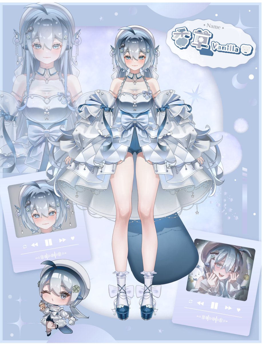 「當需要陪伴時我都在，用聲音擁抱著疲憊的你」

「歡迎光臨海獺屋，有什麼可以幫忙的嗎？
    我是見習海獺精靈，香草Vanilla。」
    
🦦🍀💙
剪輯/唱歌： #草語留聲  
創作/Fanart： #草間留痕 #Vanillaart
萬用/Live： #草野漫記 
meme: #バ你啦
讓我巡到： #獺雪巡美