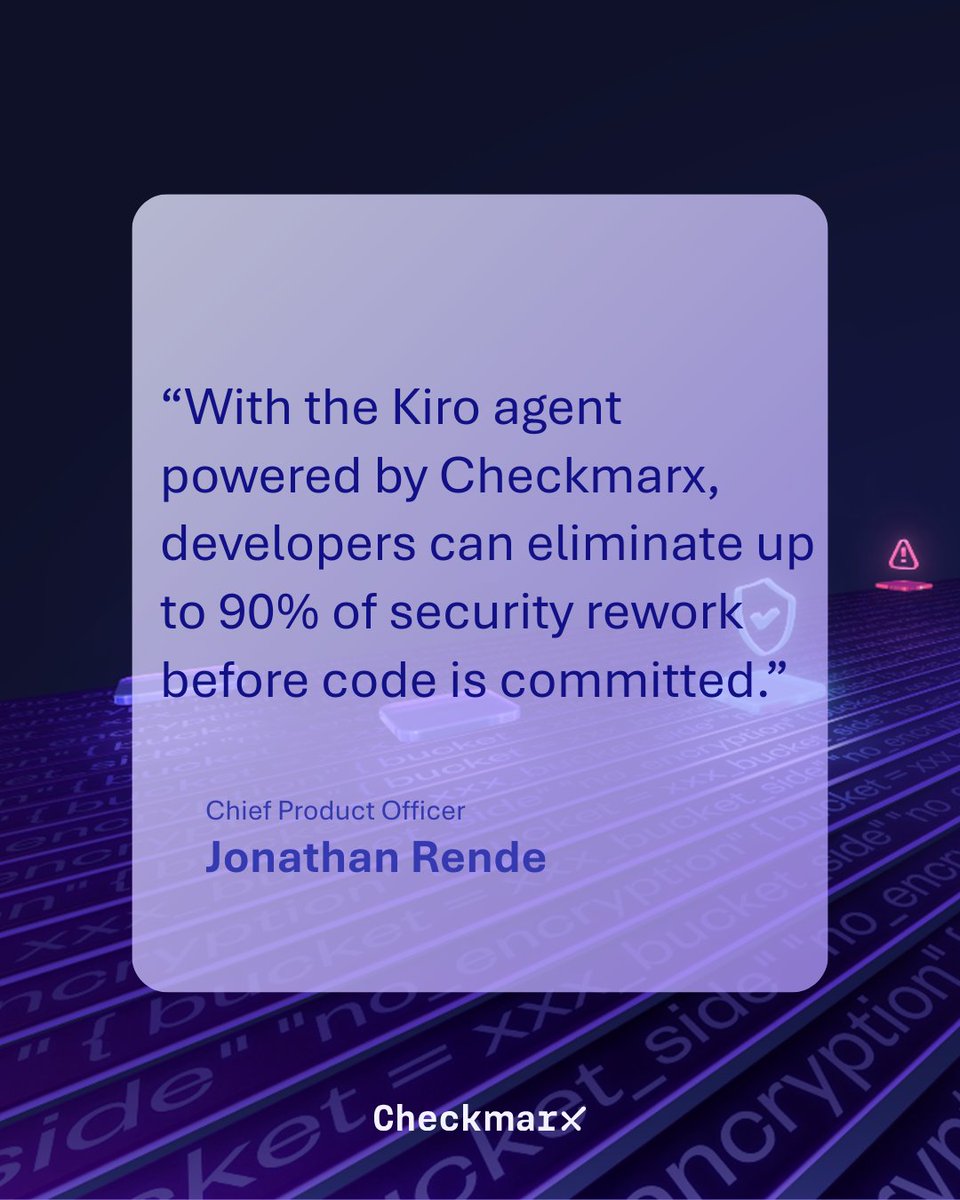 Checkmarx tweet media