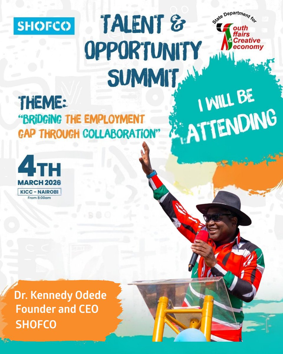 Kennedy Odede tweet media