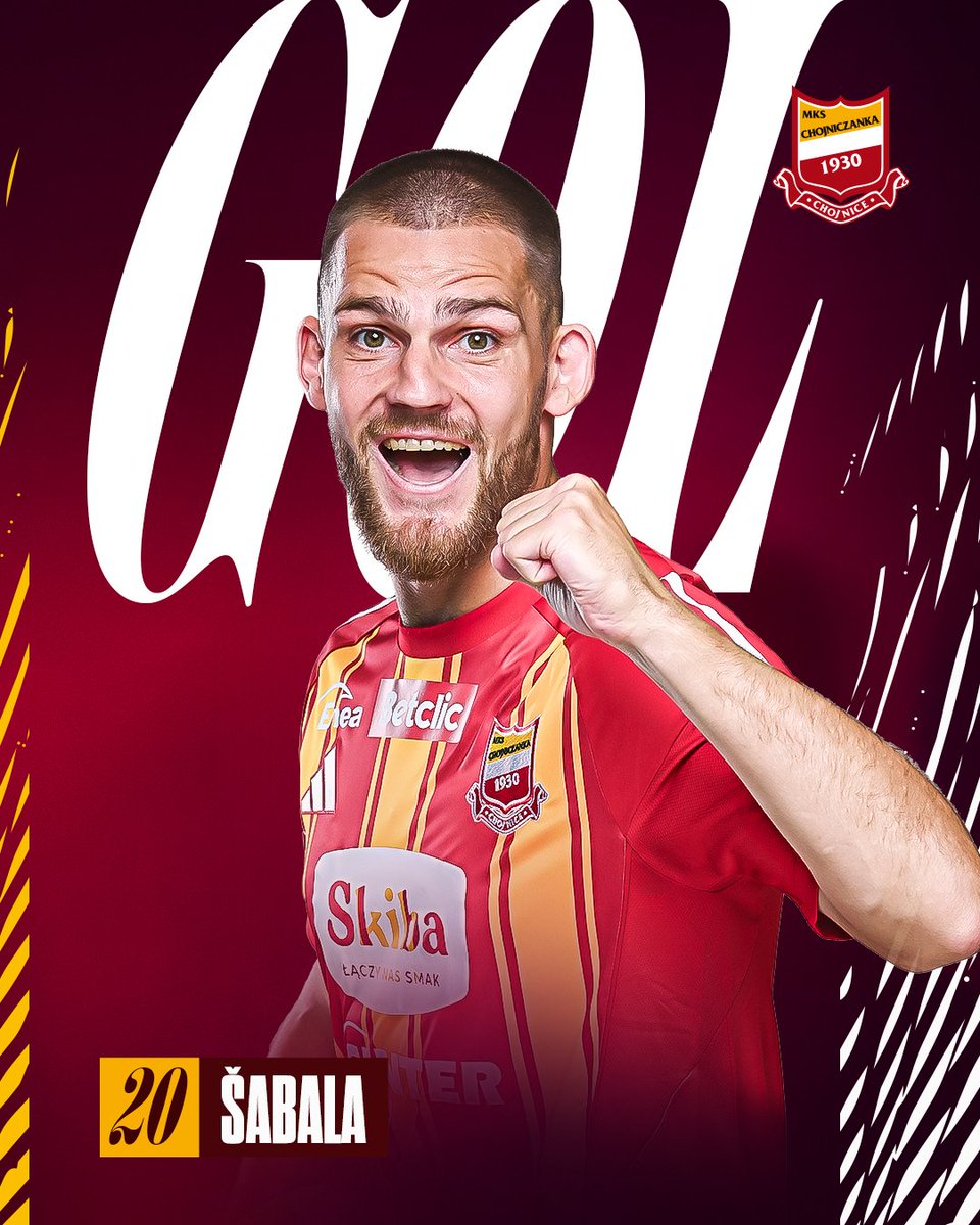 ⏱️ 43' - G⚽️⚽️⚽️⚽️⚽️L! Kapitan! Valerijs Sabala! 
________
Podbeskidzie 0️⃣:1️⃣ Chojniczanka