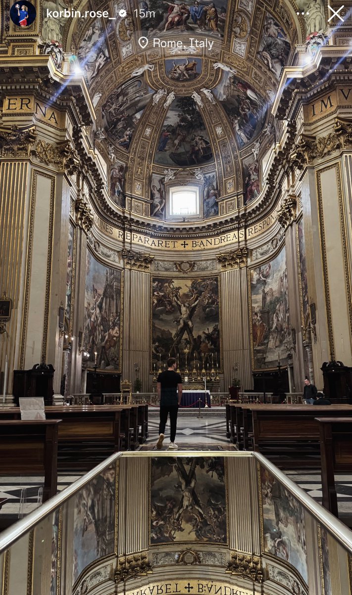 Korbin via instagram story