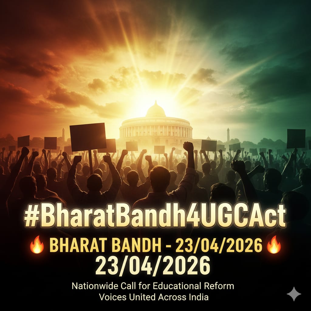 भारत बंद 

UGC कानून के समर्थन 
#WamanMeshram  ने करते ही 

विदेशी यूरेशियन बौखला गए हैं।
#BharatBandh4UGCAct