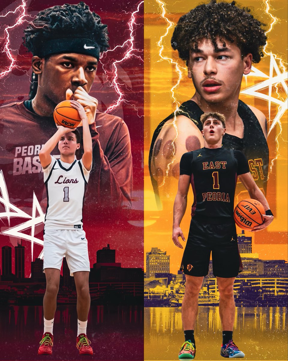 🚨 Regional Championship 🚨

🏀 Peoria
🆚 East Peoria
📍 Galesburg High School
🕰️ 6:00pm
💻 NFHS or Hudl Fan 

Class 3A heavyweight matchup tonight at John Thiel Gymnasium. Take a trip down the road to Galesburg this evening to support our young Lions! 🦁🔥