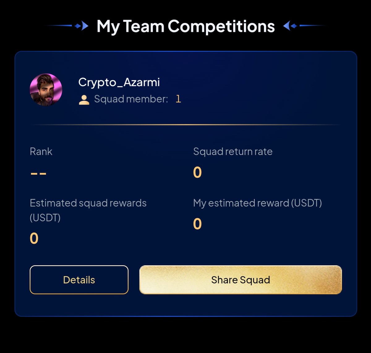 👈تیم ترید تشکیل دادم که بر اساس PNL حساب محاسبه میشه رتبه بندی ، بهرحال اگر ترید میکنید و دوست داشتید عضو تیم بشید تا حجم معاملاتتون جز تیم محسوب بشه شاید جایزه ای بردیم

‼️از قسمت Team Tradin Challenge میتونید اسم Crypto_Azarmi سرچ کنید و عضو تیم بشید 

toobit.com/en-US/activity…