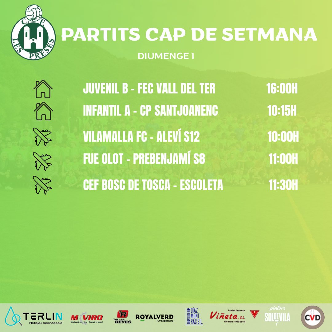 CF Les Preses tweet media