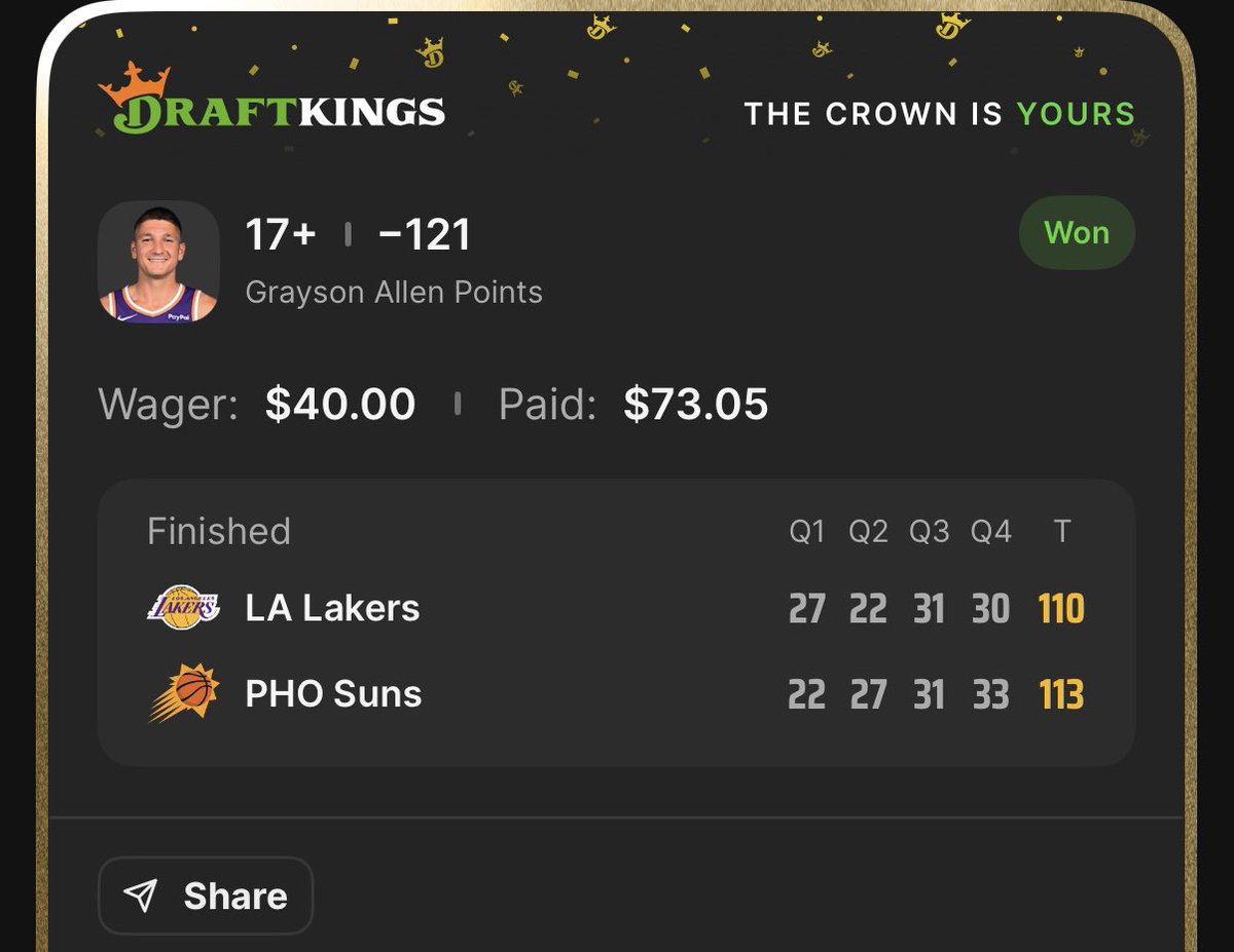 bizzy_bets's tweet photo. 🚨 WEEKLY UPDATE 🚨

Had some great days so far this week 

+7.2u 💰 +1.91u 🔥 +3.03u 📈 +4.86u 🎯

 +14.89 NET UNITS ✅
Consistency • Data 📊 
Let’s keep stacking. 💸
Last night went 7-1 🚀
#SportsBetting #GamblingTwitter #BettingCommunity #NBAX  #DraftKings  #ProfitSeason https://t.co/2sZHamjDAz