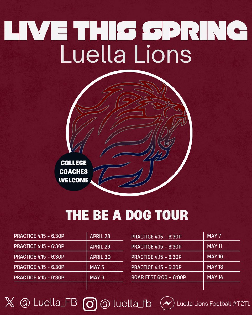 Luella Lions Football #BAD tweet media