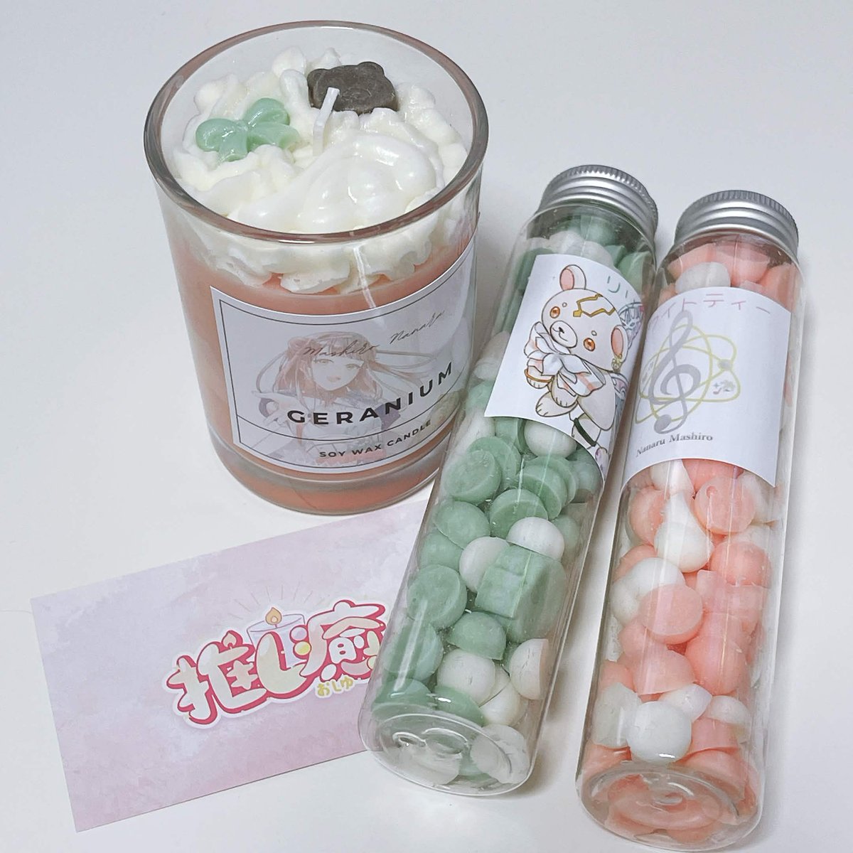 ◇本日までの販売です！！◇ #推し癒 様とのコラボアロマグッズの受注