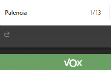 Juan13Navarro's tweet photo. Vox difunde su programa para Castilla y León.
44 alusiones a "inmigración" o "inmigrantes"; 14 a "Fanatismo climático".
Palencia sale 13 veces, Ávila 14, Soria 18, Segovia 21, Zamora 22, Salamanca 23, Valladolid 29, Burgos 31 y León es difícil de estimar.
Su lema: "Sentido común" https://t.co/nKjXCoQewL