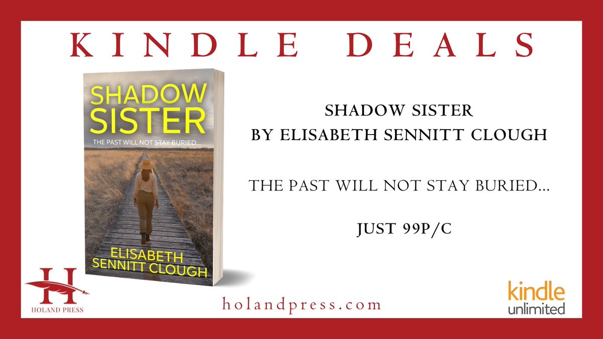 HolandPress's tweet photo. #KindleDeals
Shadow Sister, by @LizSennitt Just 99p/c

The past will not stay buried...

https://t.co/QTTBXWUAjE

#Bookboost #crimefiction https://t.co/uM0X1hA6Kw