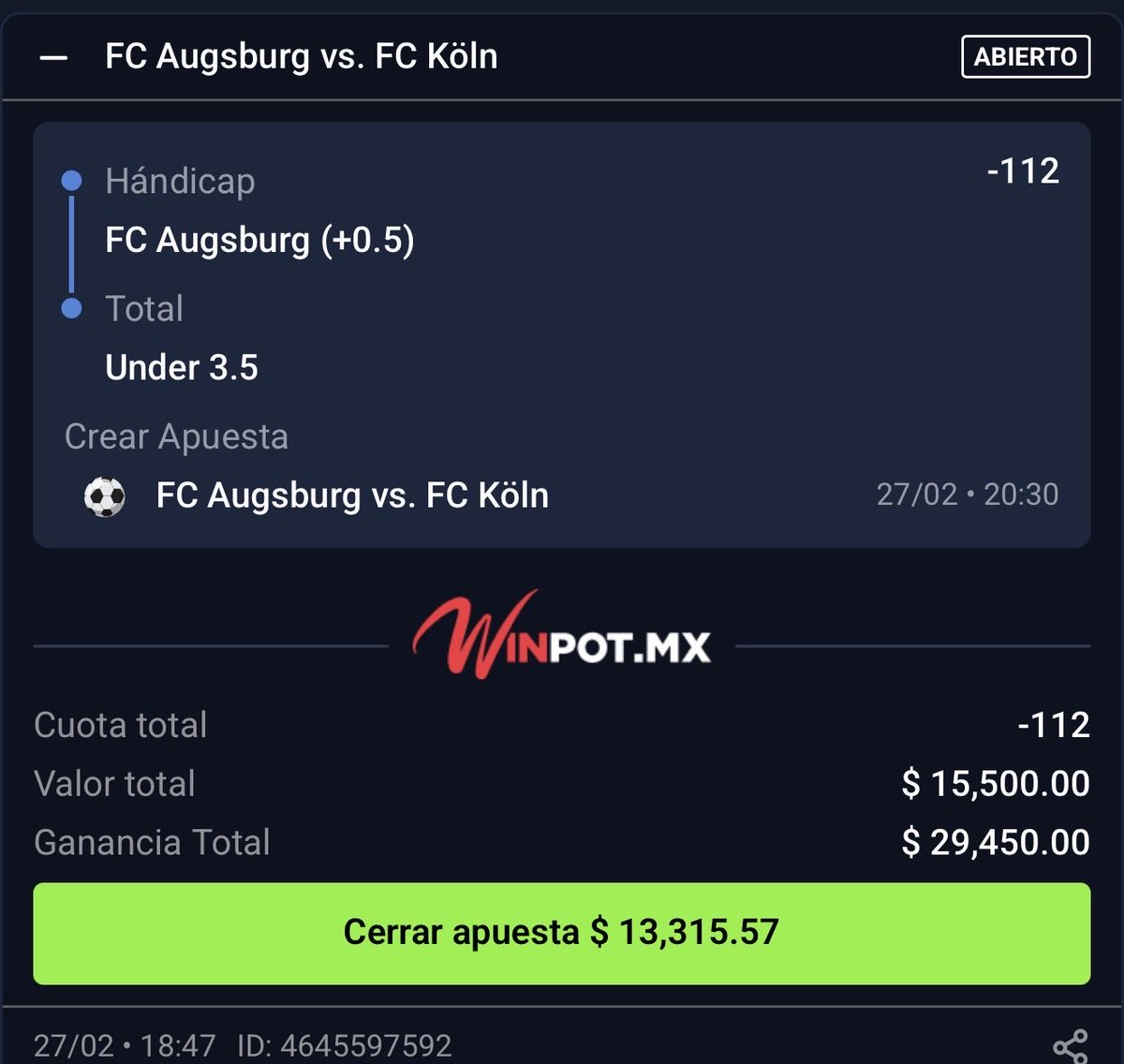 Vikingonegroa's tweet photo. LES COMPARTO MI APUESTA FUERTE PARA LA BUNDESLIGA MIS HERMANOS👑🫵🏿🇩🇪

RÉCORD DE APUESTAS FUERTES ESTE 2026:        54✅  9❌

SE LAS COMPARTO POR AQUÍ PARA Q GANEMOS TODOS JUNTOOS UNA VEZ MÁS✅🍀

APUESTA FUERTE: (-112)👑
-Augsburg +0.5
-Under 3.5 Goles

DEJA TU LIKE Y COMENTA PURA BUENA VIBRA SI ME SIGUEES❤️🫵🏿👀