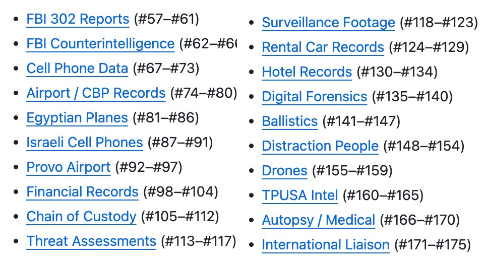 CHARLIE KIRK FILES:   I will be pushing a LAW for "Charlie Kirk Files DISCLOSURE Law" mirroring "Epstein Files".   It will start with the 175 areas listed in there.

READ what it will force disclosed: github.com/BryanStarbuck/…

No reason not to have all of the files public.
* Head