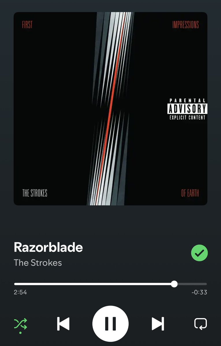 harpydream's tweet photo. Best strokes song. It was one of the very first songs i listened to by them i just love it so much and i loved you before i saw you https://t.co/zUp1XmQYP5