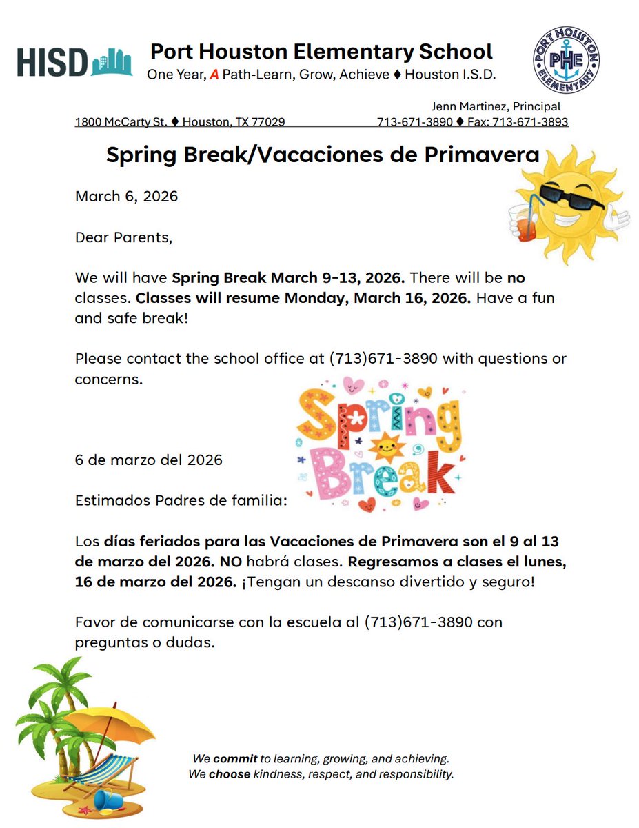 Port Houston ES tweet media