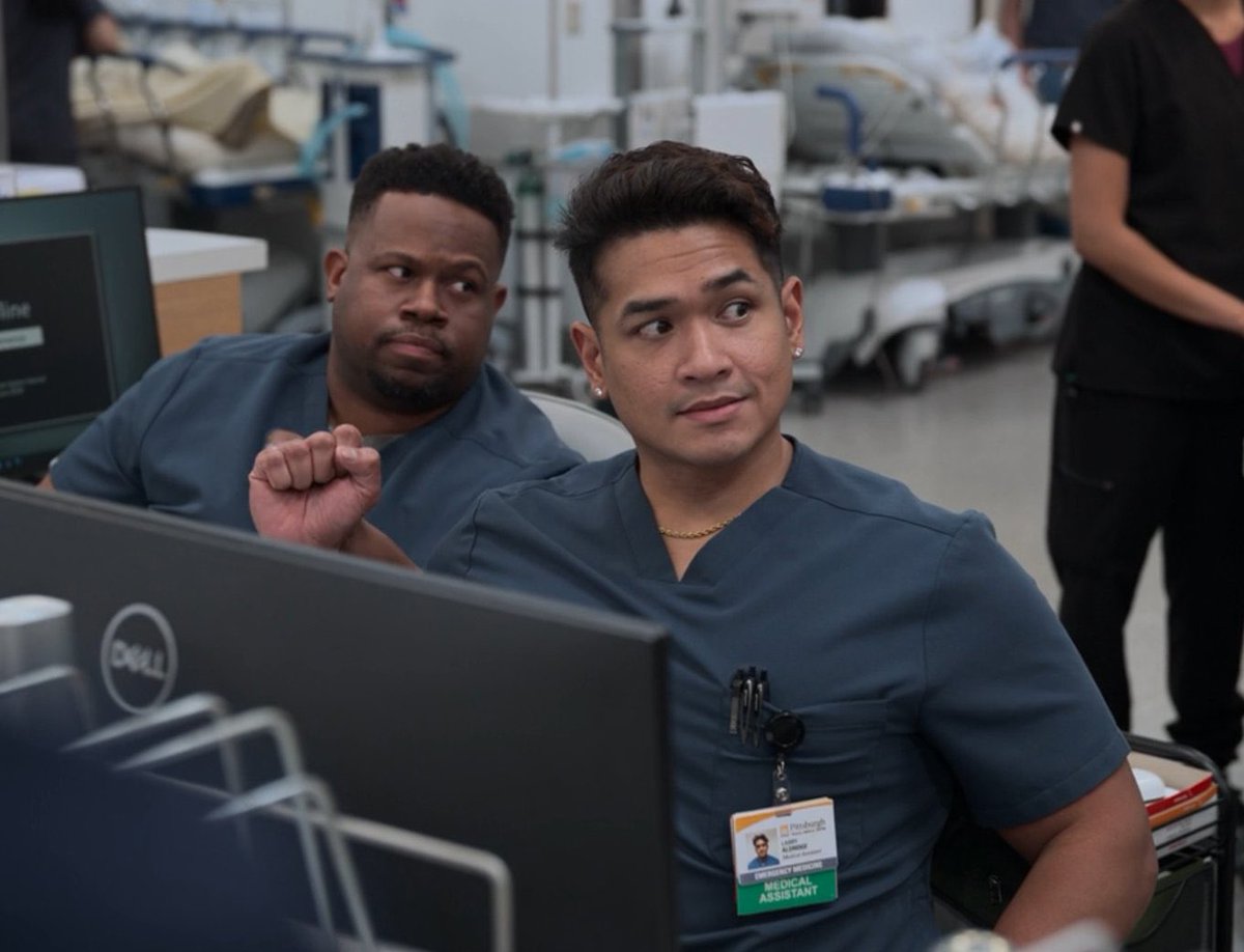 they did Not run that shit like the navy #thepitt #PittSpoilers