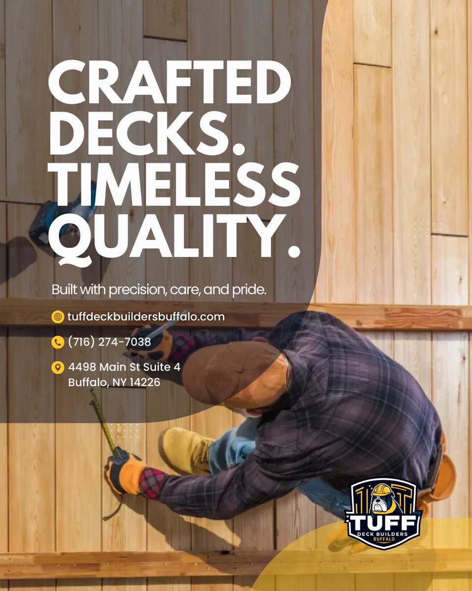 Deck Builders Buffalo (@TuffDeckBuffalo) / Posts / X
