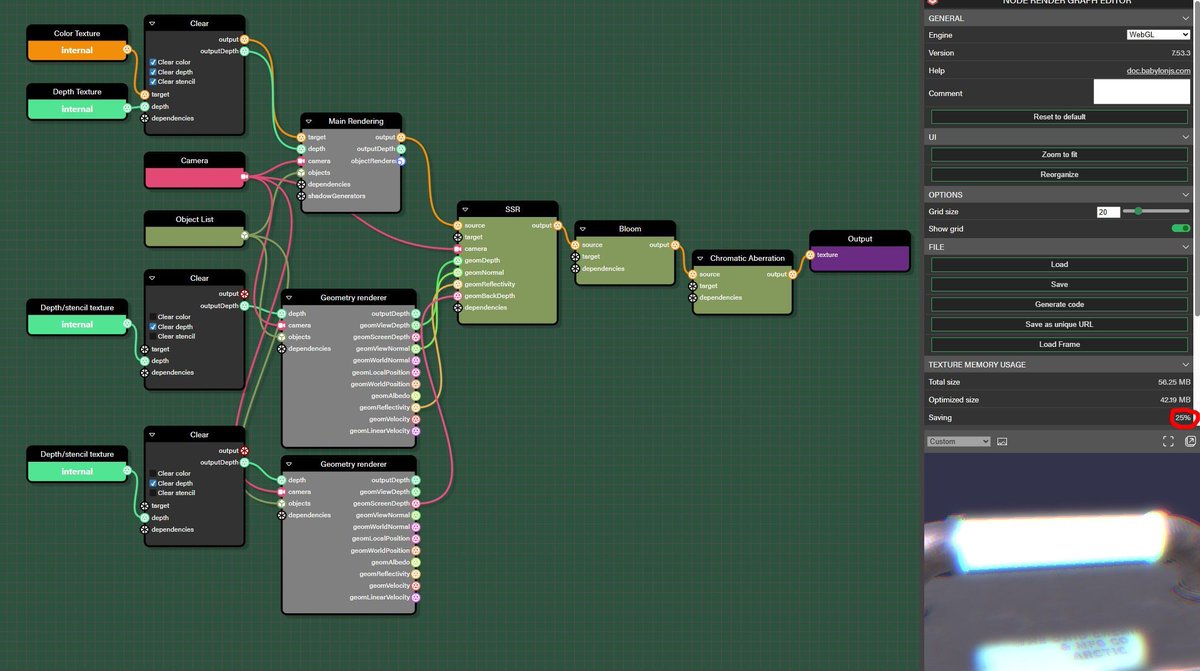 Babylon.js tweet media