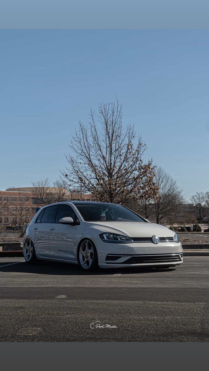 Skizius's tweet photo. @cookitup31 I bought a 2020 golf 1.4tsi with 16k miles for 14k at an impex. The value and reliability is great! Lowered it &amp; some extra mods https://t.co/tS8kxaIpyE