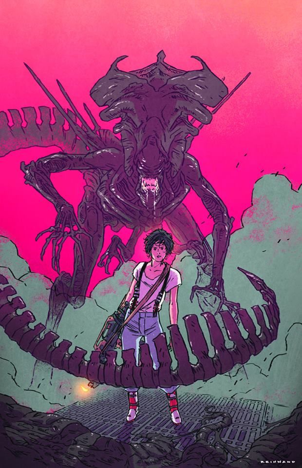 Ellen Ripley and the Queen ✨️💕
Art By: Paul Reinwand