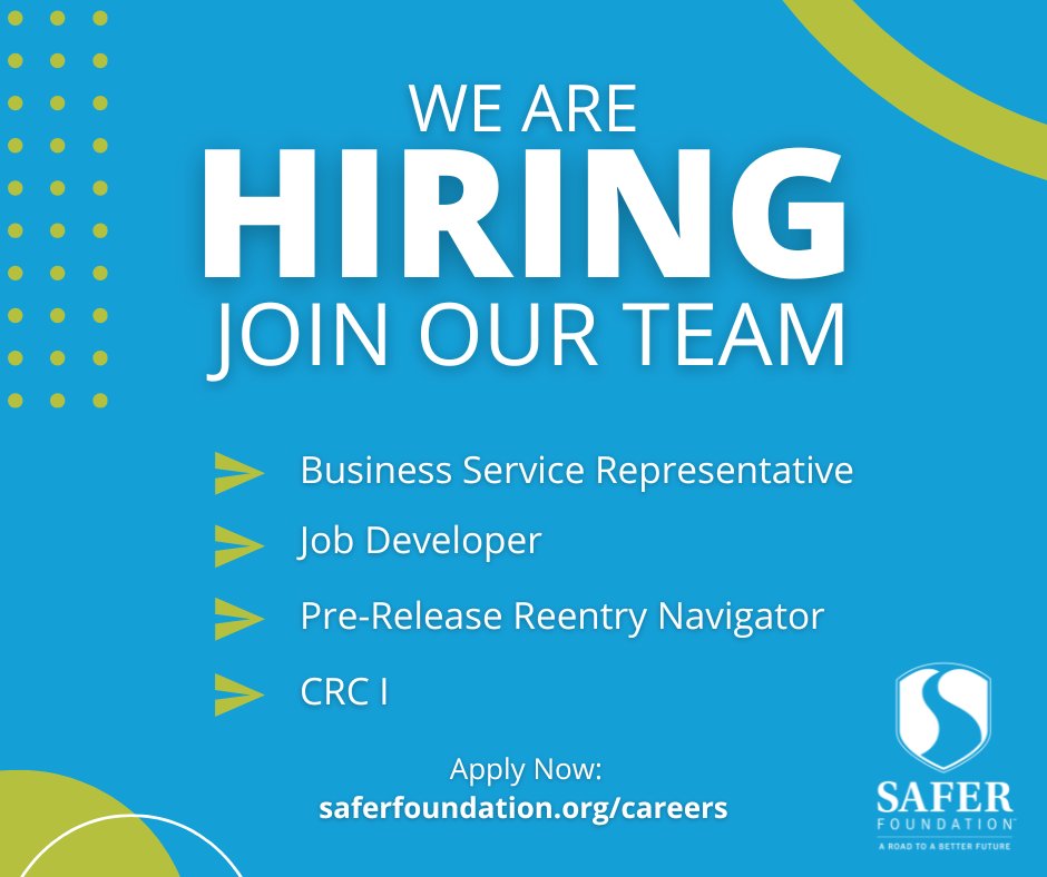 Safer Foundation tweet media