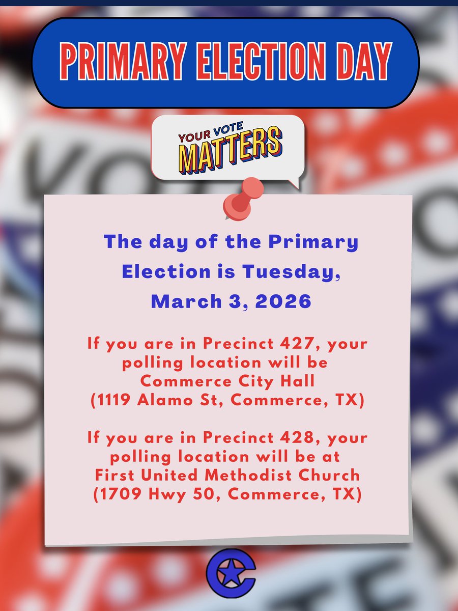 City of Commerce TX tweet media