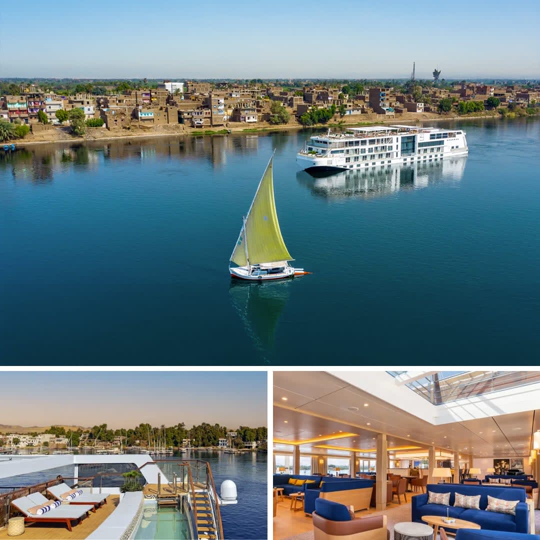Discover Egypt aboard the quiet luxury of Viking Thoth! 🚢 Glide past palm-lined shores, enjoy modern staterooms, and experience a boutique Nile voyage crafted for comfort and culture. Ready to set sail? Reach out today! (804) 637-0657

#doodlevacations