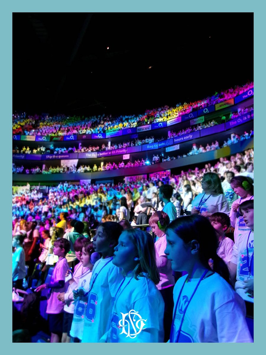 DPCranbrook's tweet image. On Monday evening, our Year 4 children took part in Young Voices at the O2. It was wonderful to watch them sing their hearts out!  A big thank you to all the families who travelled to the O2 to support us. #DulwichCranbrook #YoungVoices #O2 #LondonO2Arena #YoungVoices2026