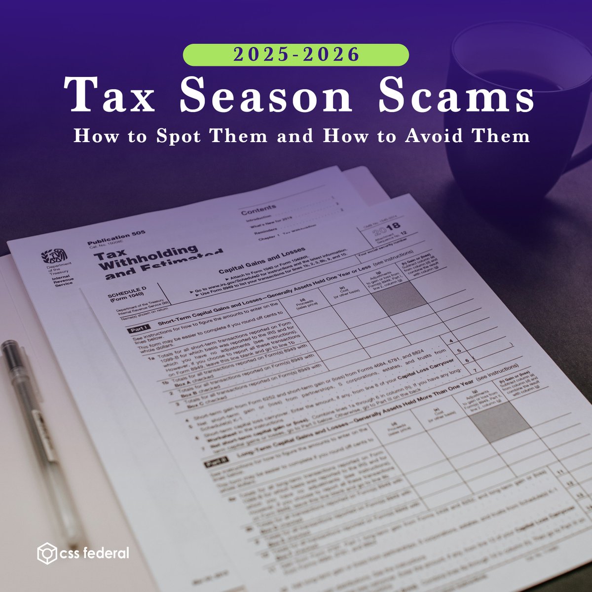 CSS_Federal's tweet photo. Protect yourself by remembering:
✔ The IRS does not demand immediate payment
✔ The IRS does not request sensitive information via email or text
✔ Payment requests through gift cards or digital currency are scams

#Cybersecurity #Publicawareness #Taxseason #CSSFederal https://t.co/scQiXAdMK9